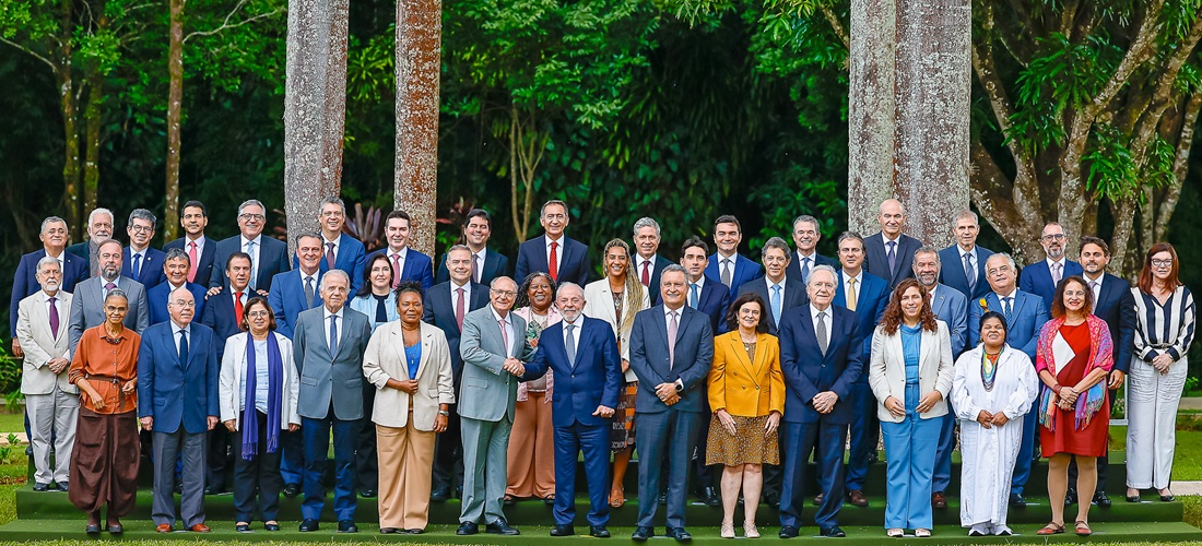 20.01.2025 - Presidente da República, Luiz Inácio Lula da Silva, participa da reunião Ministerial, na Residência oficial da Granja do Torto. Brasília - DF. Ricardo Stuckert / PR