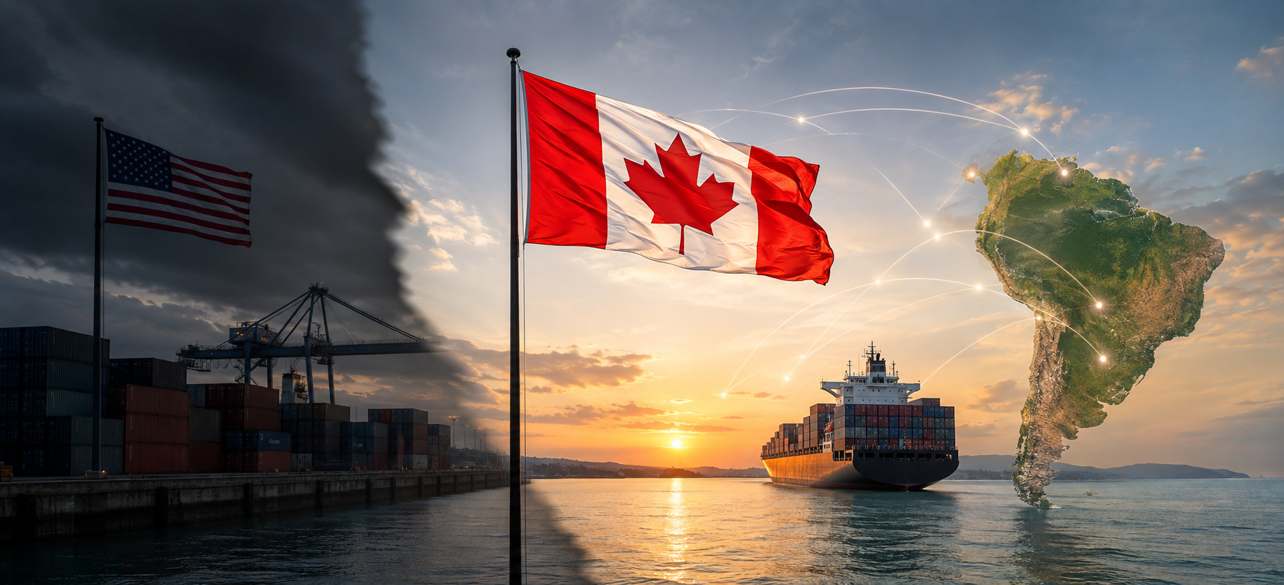  Conflito com Trump aumenta urgência de acordo Canadá-Mercosul