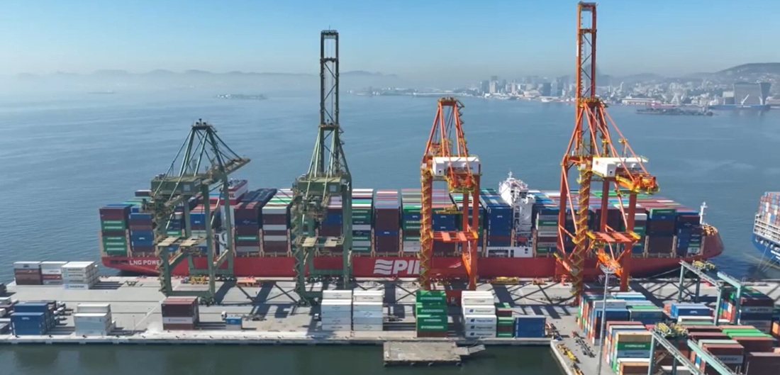  PIL vessel makes first South America call at the Port of Rio